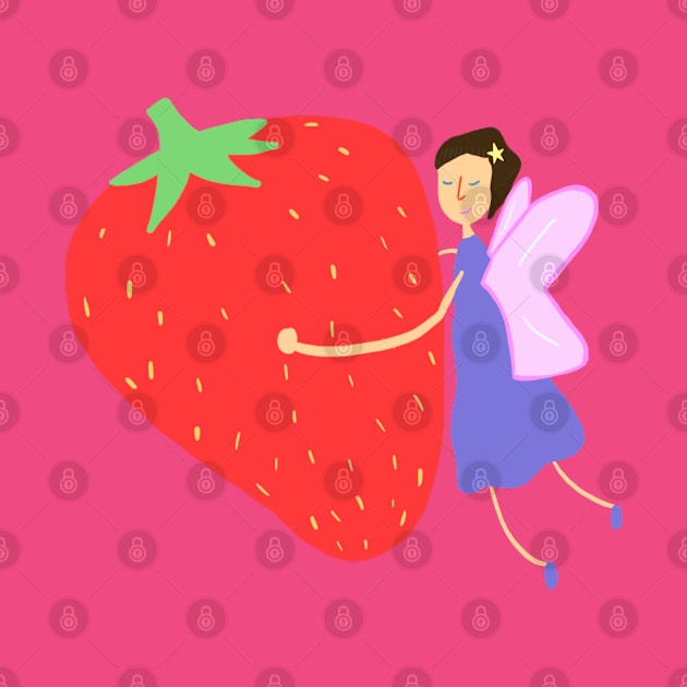 strawberry fairy by muppetbaby