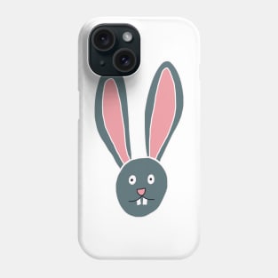 The Terrified Bunny Phone Case