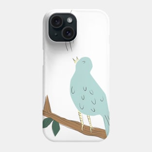 Minimal Bird Design Phone Case