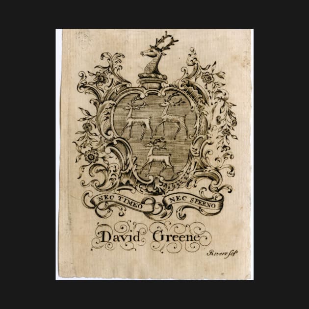 david greene bookplate - Paul Revere by Kollagio