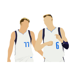 Luka Doncic and Kristaps Porzingis T-Shirt