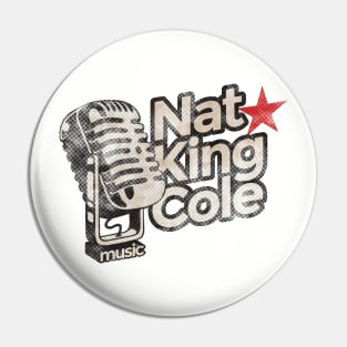 Nat King Cole Vintage Pin