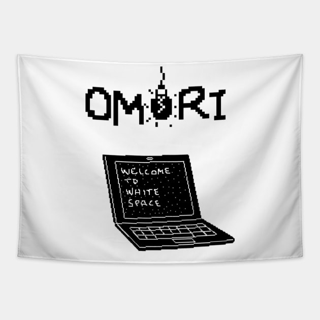 Omori Laptop Tapestry by hidexmian