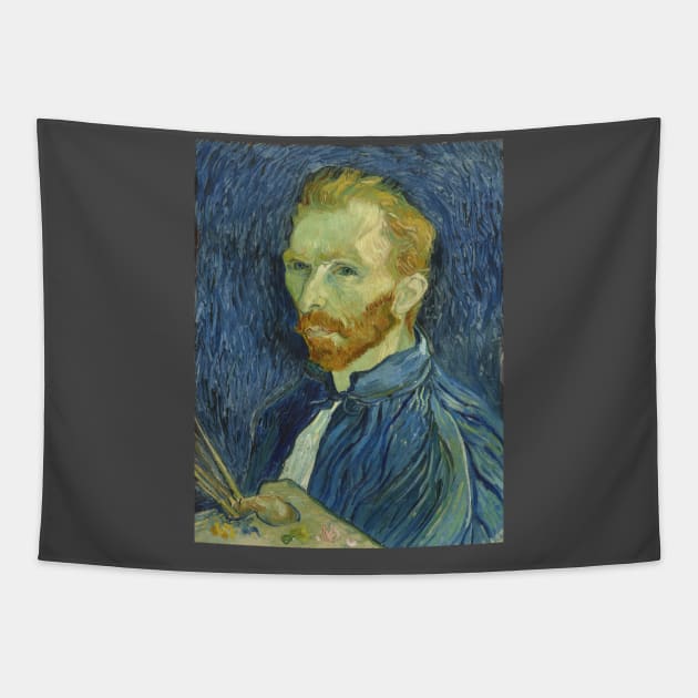 Van Gogh Portrait Tapestry by Tamie