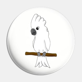 Umbrella Cockatoo Pin