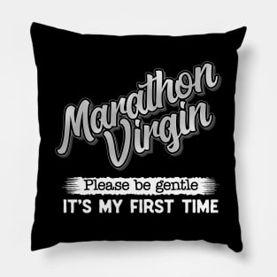 Marathon Virgin (Dark Shirts) Pillow