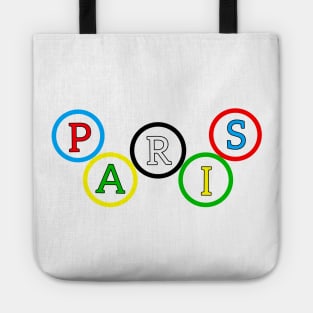 Olympics paris with circle logo Tote
