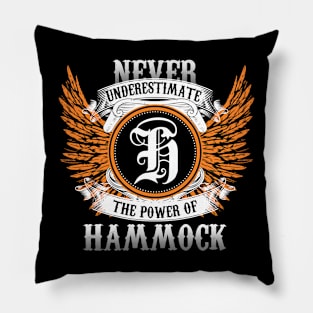 Hammock Name Shirt Never Underestimate The Power Of Hammock Pillow