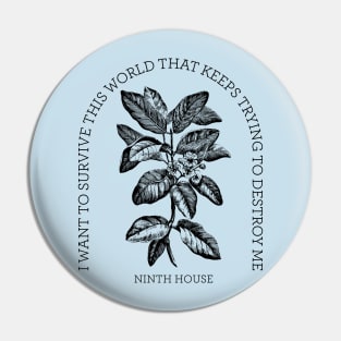 Ninth House bookish Pin