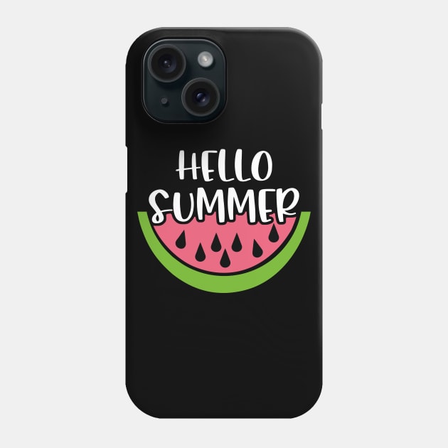 Hello Summer Phone Case by aborefat2018