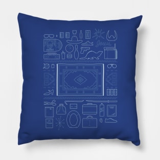 The Lebowski Elements Pillow