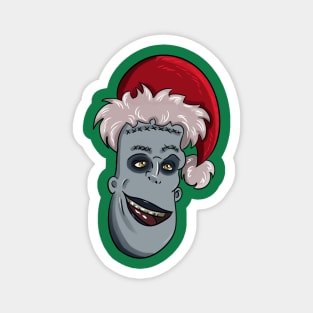 Frankenstein Claus Magnet