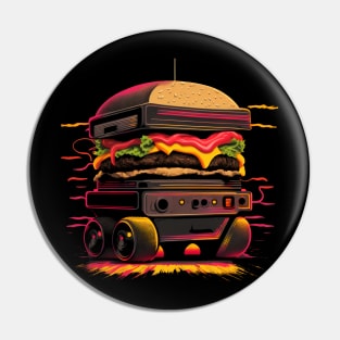 Food robotics  robot burger machine Robotic Kitchen Lovers Pin