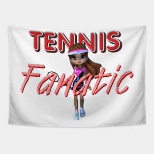 Tennis Fanatic Tapestry