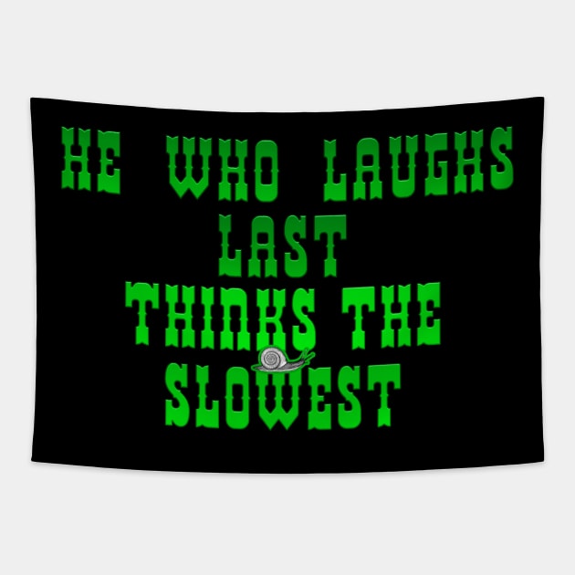 Laugh Tapestry by the Mad Artist