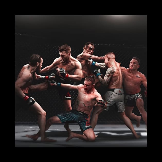 UFC Champions In A Frame by Fit-Flex