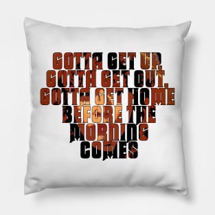 Gotta Get Up! Harry Nilsson. Russian Doll Pillow