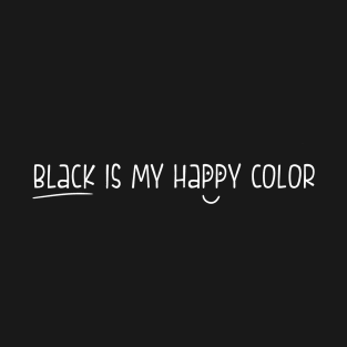 Happy Black T-Shirt