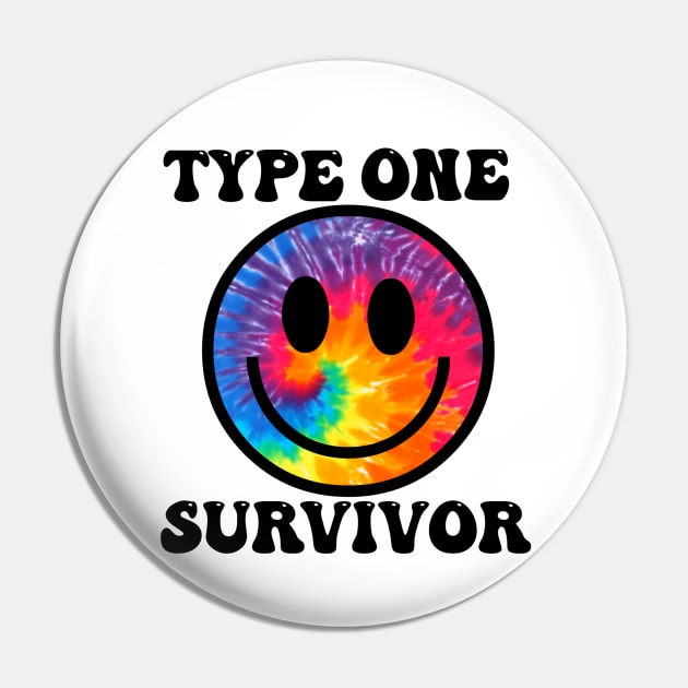 Type One Survivor Pin by CatGirl101