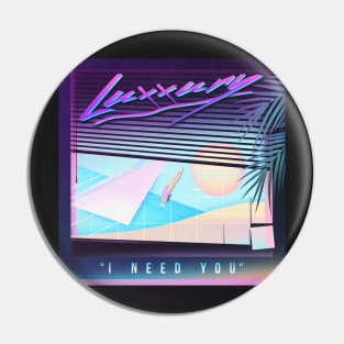 "I Need You" Cover Art Pin