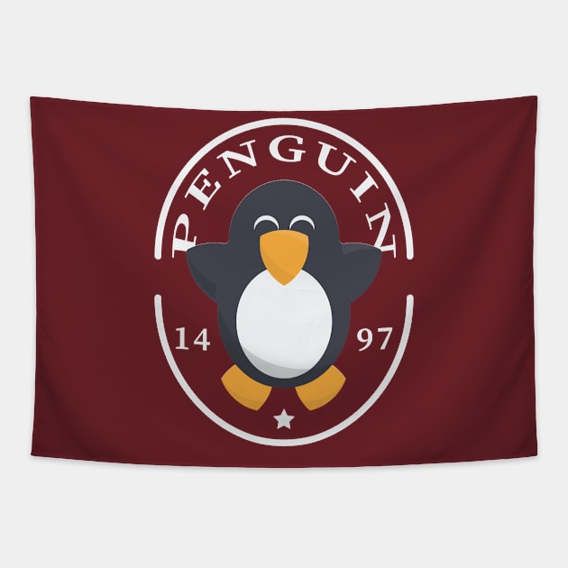 Penguin 1497 Tapestry by EdwardLarson