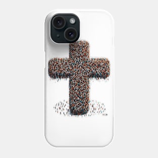 Cross of People and Faith by focusln Phone Case