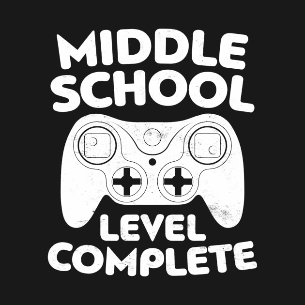 Middle School Level Complete Tshirt Class Of 2020 Gift by gogusajgm