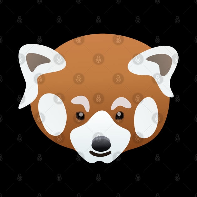 Red Panda Baby Art by Magic Spread