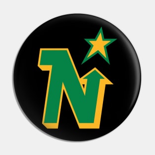 Classic Minnesota North Stars Hockey Pin
