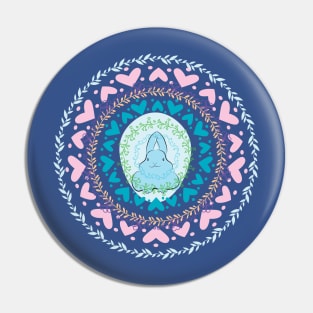 Magic Easter Mandala Pin