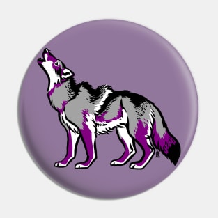 Ace Wolf Pin