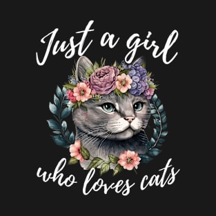 Cute American Shorthair Cat Lover T-Shirt