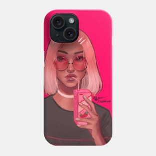 strawberry milk Phone Case