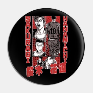 sakuragi hanamichi Pin