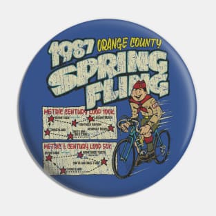 Orange County Spring Fling 1987 Pin