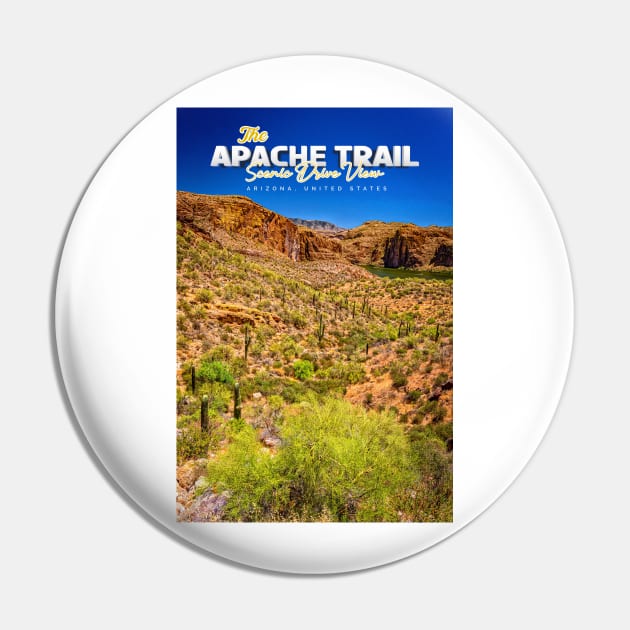 Apache Trail Scenic Drive View Pin by Gestalt Imagery