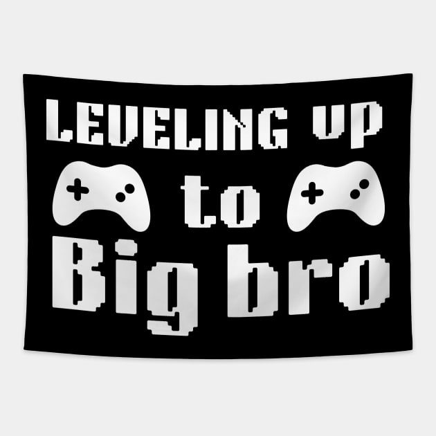 leveling up to big bro Tapestry by retro bloom