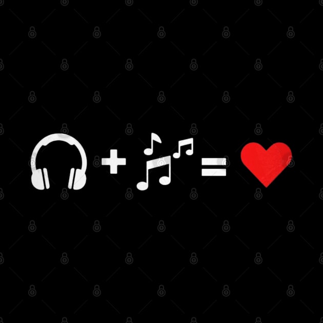 Music Is Love by LC Graphic Tees