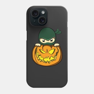 Ninja Halloween Pumpkin Phone Case