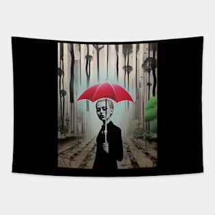 The red umbrella Tapestry