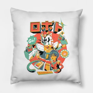 Neko Roboto Pillow