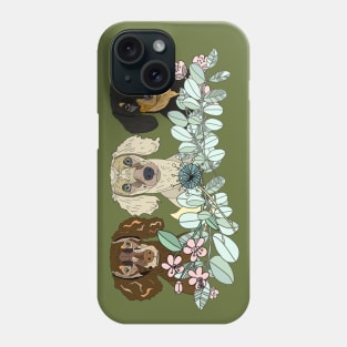 Triple Doxies Phone Case