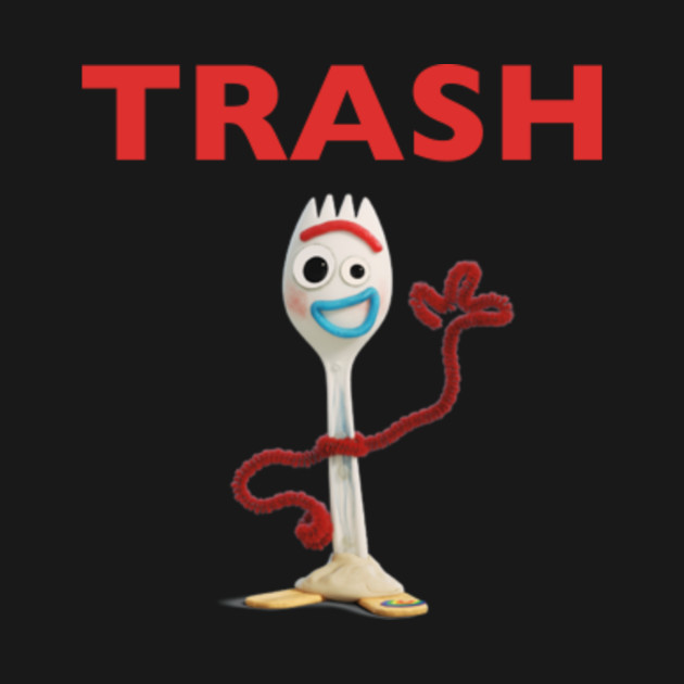 forky trash can