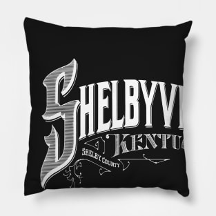 Vintage Shelbyville, KY Pillow