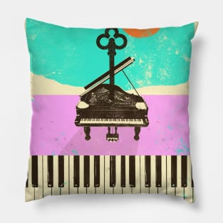 THE PIANO KEY Pillow