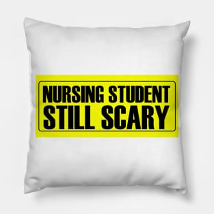 Nursing Student Still Scary Pillow