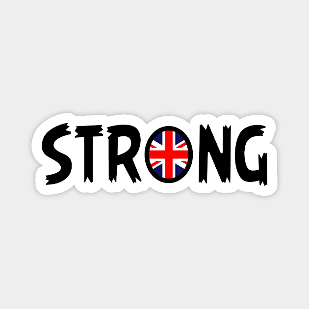 British Union Jack Flag, Strong British Flag Magnet by Jakavonis