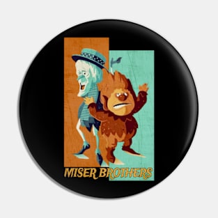 miser brothers vintage design Pin