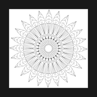 Coloring Mandala T-Shirt