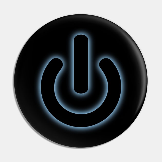 On Symbol Are You Turned on in black For Your IT Specialist or Gamer Pin by This is ECP